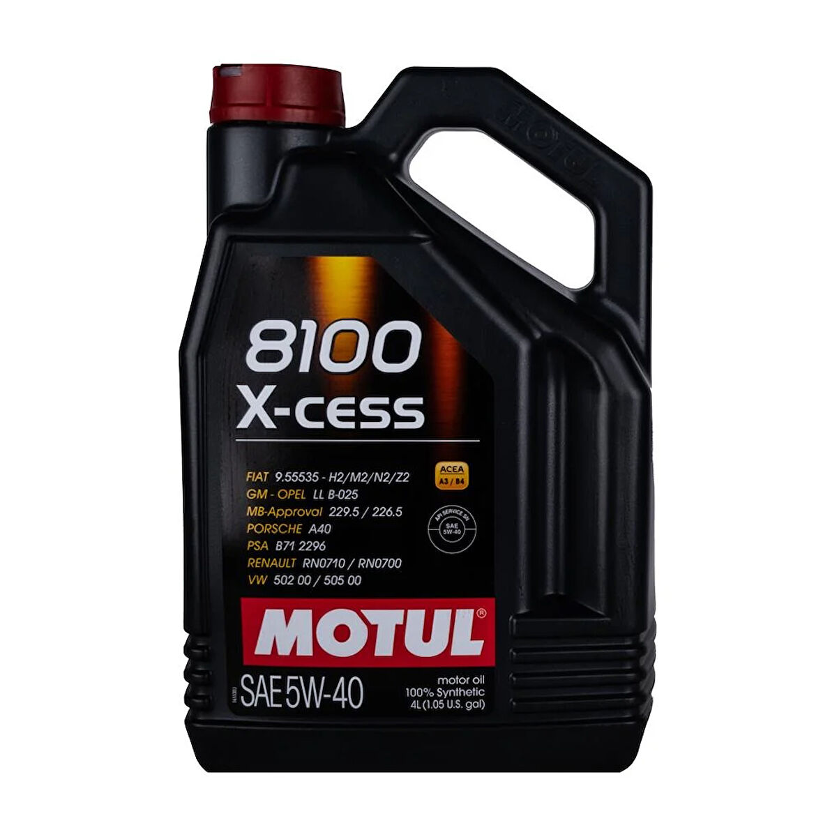 Motul 8100 X-Cess 5w/40 5 Lt (Dizel & Benzinli)