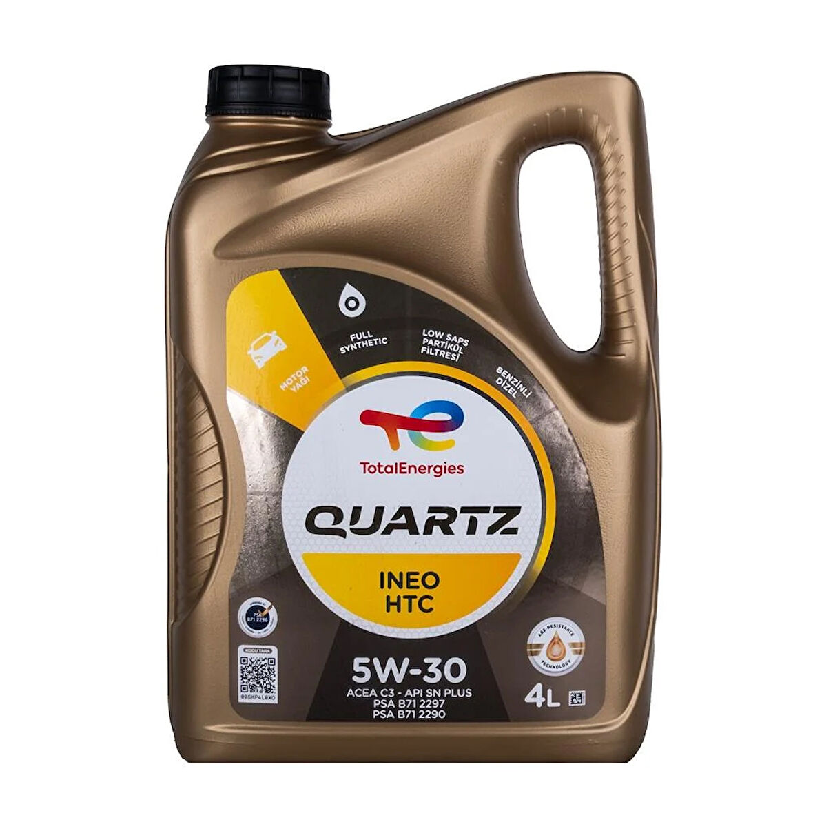 Total 5w/30 Quartz Ineo Htc 4Lt (Dizel & Benzinli)