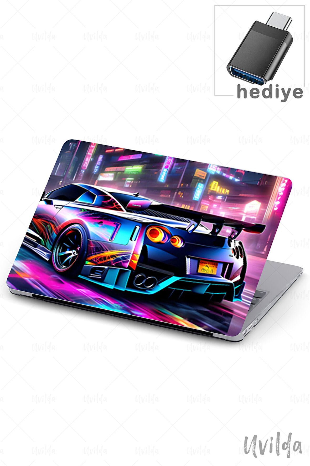 MacBook Air 13.3 A2337 A2179 A1932 uyumlu Otomo-19 Msoft Tasarım Skyline GT-R Punk