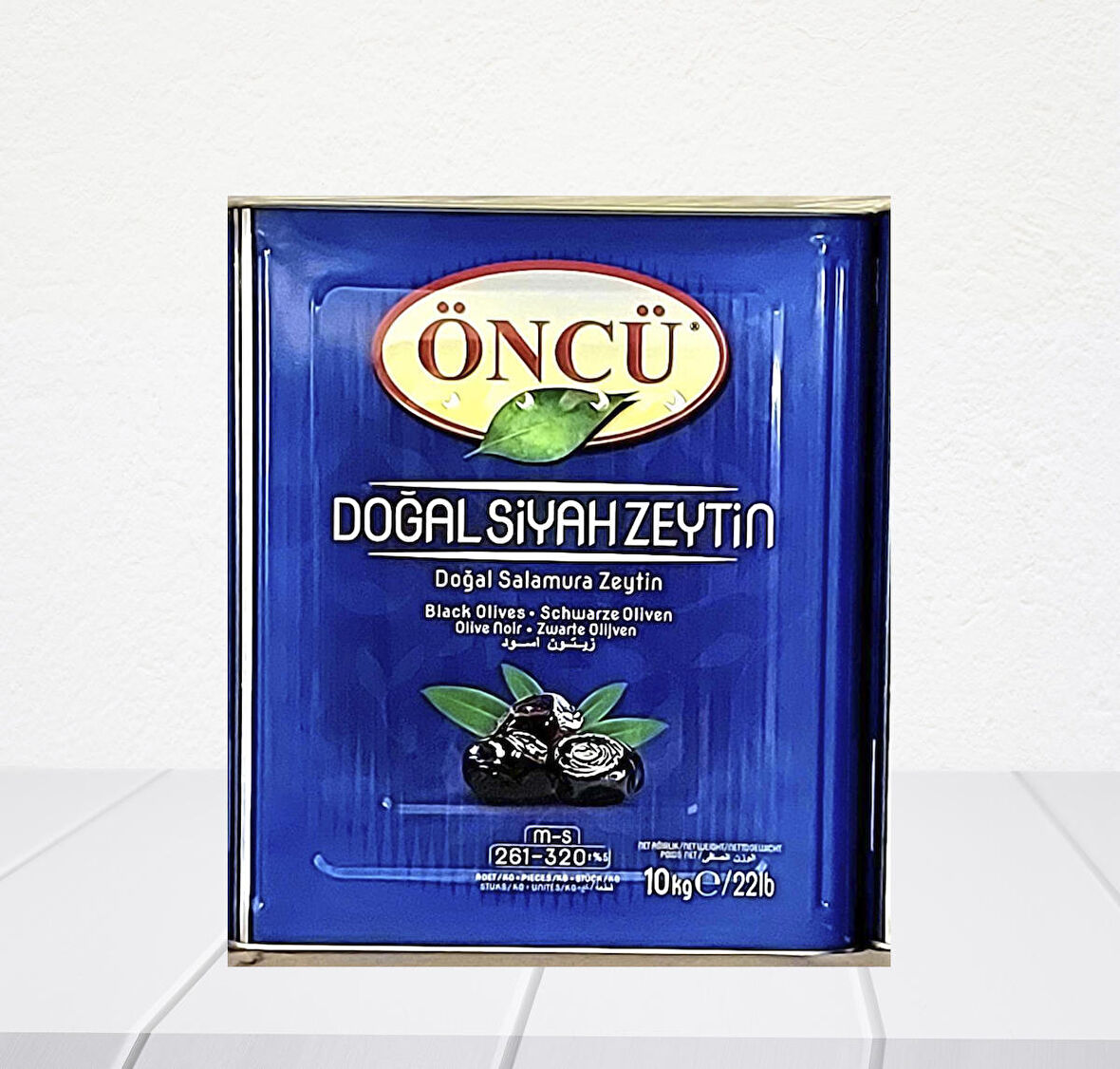 Öncü 10 kg Siyah Yağlı Zeytin M-S(261-320) 1 adet