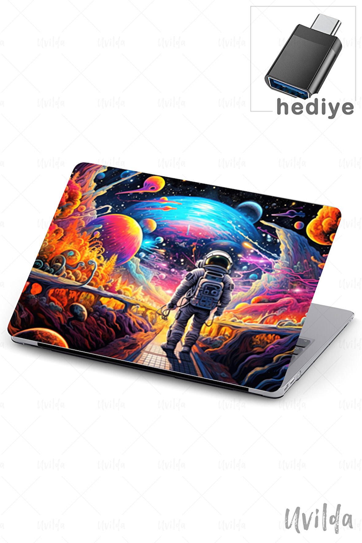 MacBook Air 13.3 A2337 A2179 A1932 uyumlu Kaos-4 Msoft Koruma Uzay Macerası