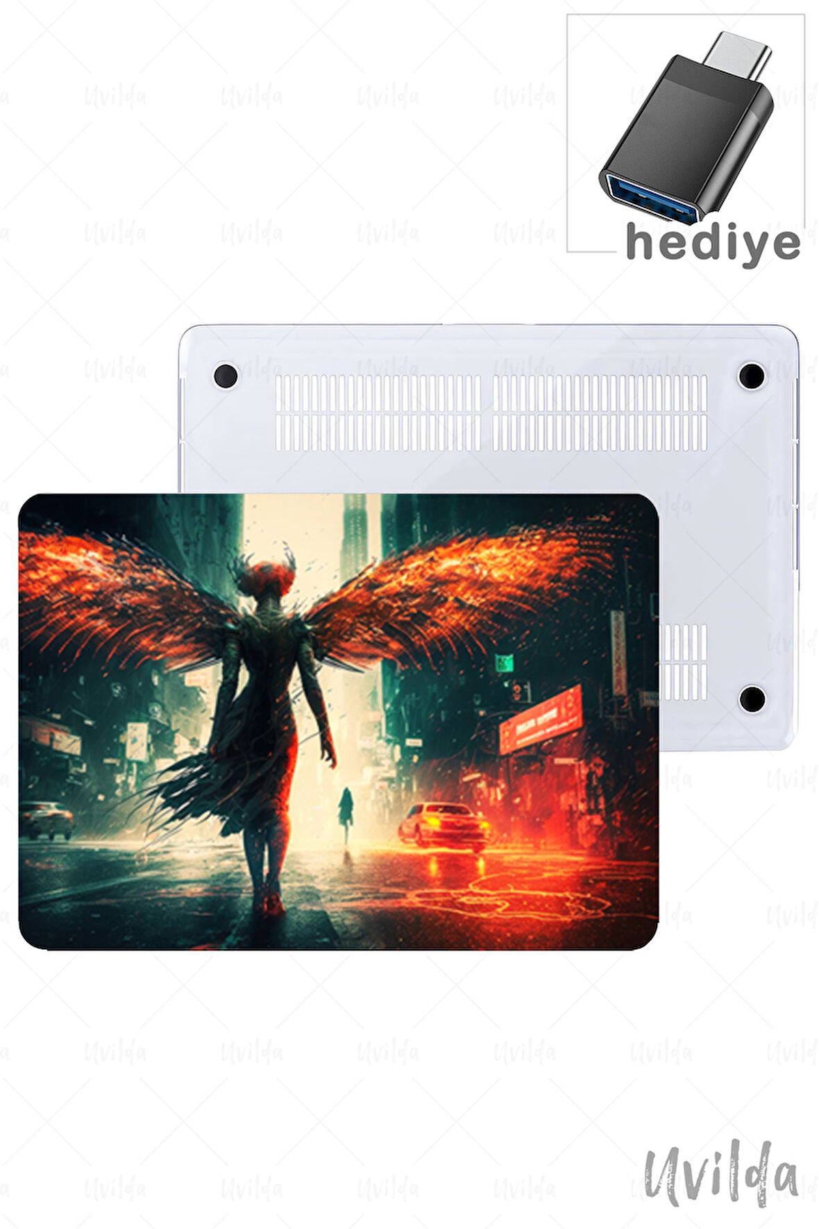 MacBook Pro 16 A2780 uyumlu Nefes-13 Laptop Msoft Yağmur İblis