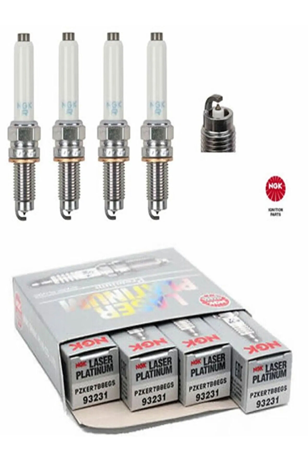 Volkswagen Polo 1.2 TSI Platin Buji Takım 2015 sonrası CJZC motor 90HP/CJZD motor 110 HP 1.2 TSI