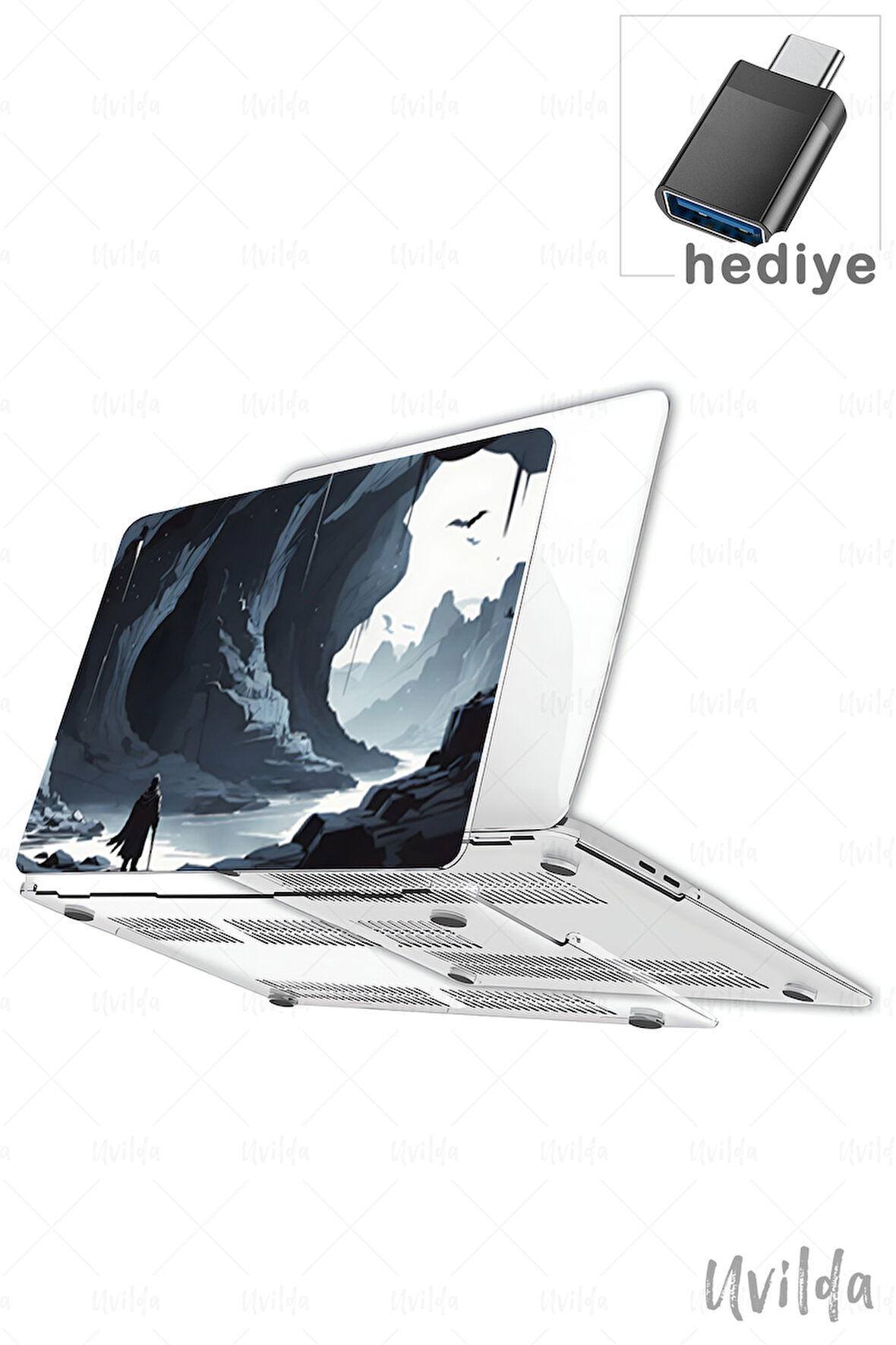 MacBook Pro 14 A3401 A3185 A3112 A2992 A2918 A2779 A2442 uyumlu Nefes-17 HD Msoft Koruma Araştırmacı