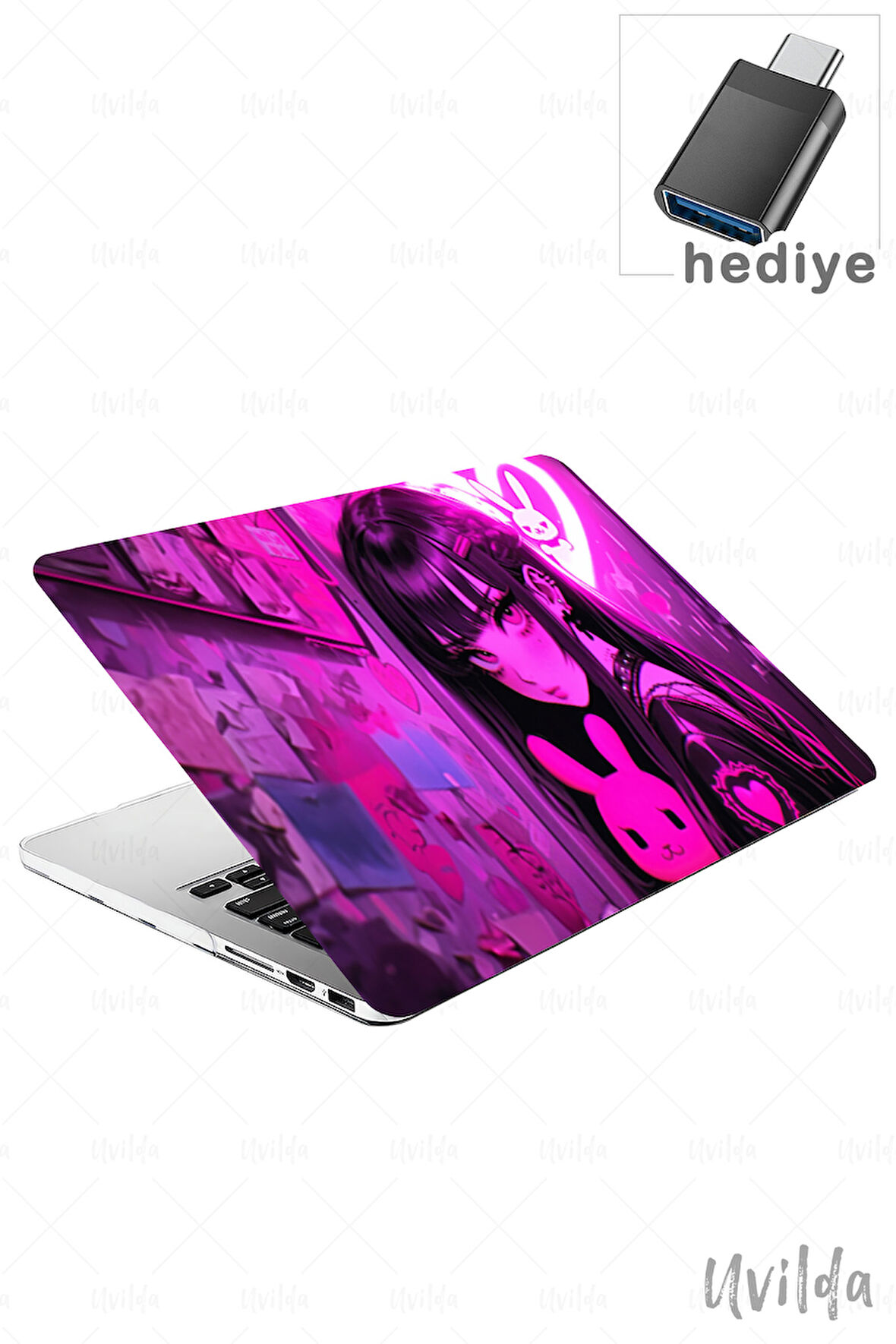 MacBook Pro 16 A2485 uyumlu Japon-18 Msoft Ultra HD Pembe Düşler