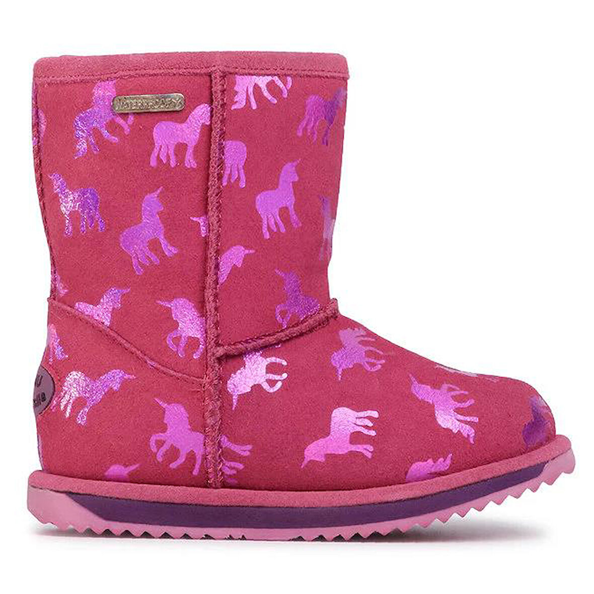 Emu Australia K12373 Rainbow Unicorn Brumby Deep Pink/Rose Foncé Çocuk Bot