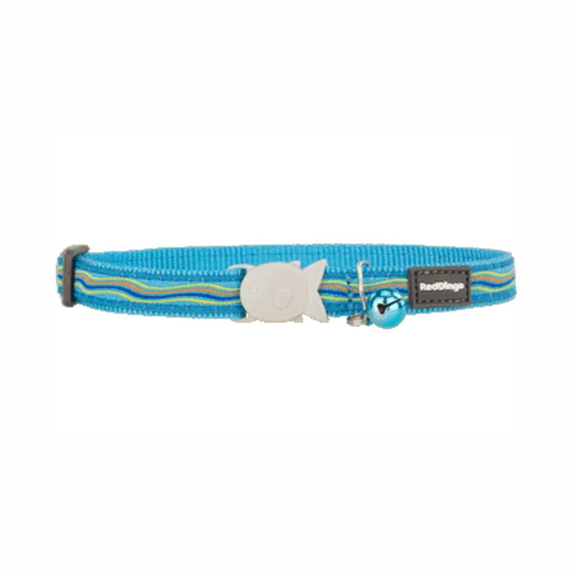 Reddingo Dreamstream Desenli Turkuaz Kedi Tasması 12 mm