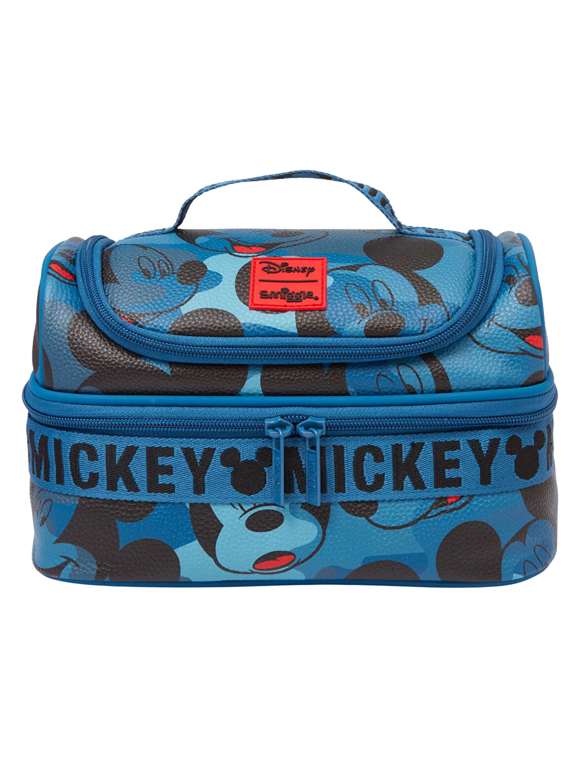 Smiggle - Mickey Mouse Çift Katlı Beslenme Çantası