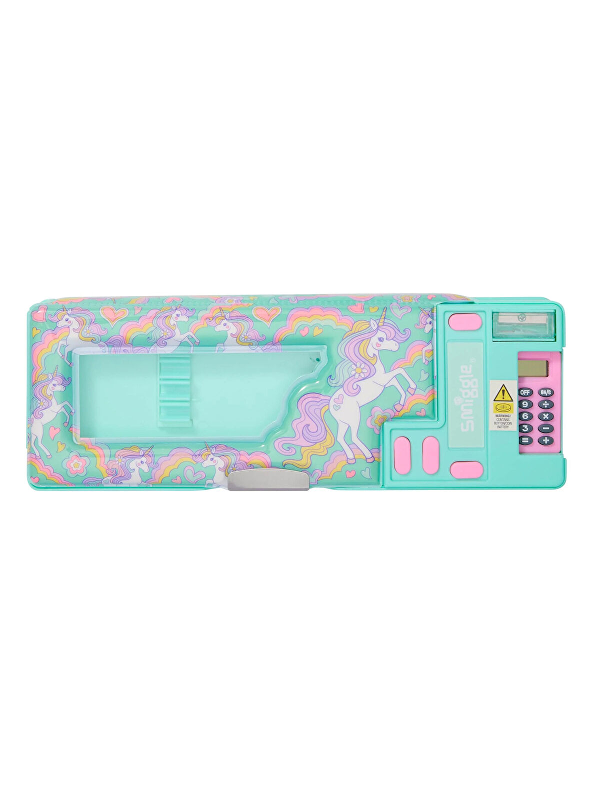 Smiggle - Limitless Hesap Makinalı Otomaik Kalem Kutusu