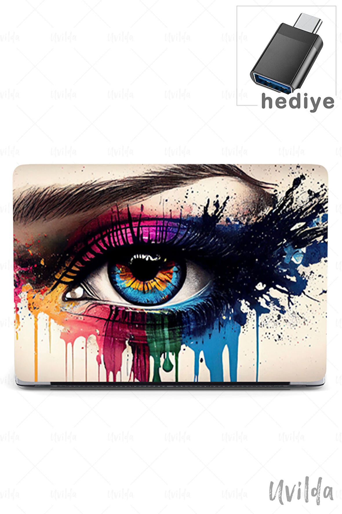 MacBook Air 13.6 A3113 A2681 uyumlu Derin 5 Msoft Kab Renk Göz