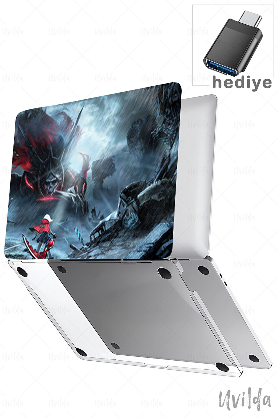 MacBook Air 15 A3114 A2941 uyumlu Japon-10 Msoft Darbe Emici Karşılaşma
