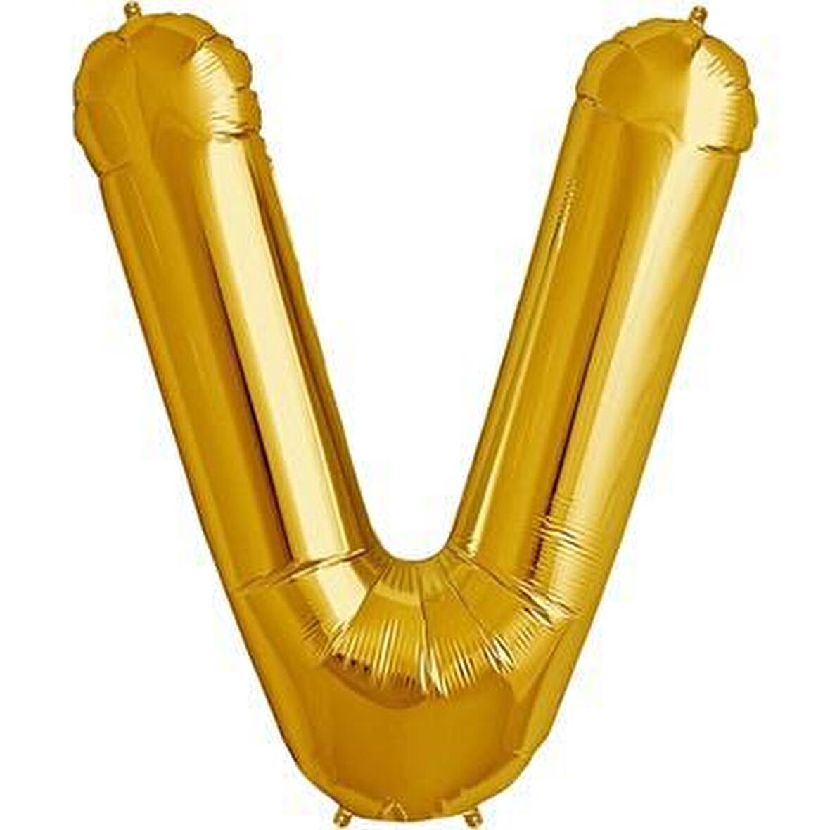 FOLYO BALON V HARF GOLD 102CM
