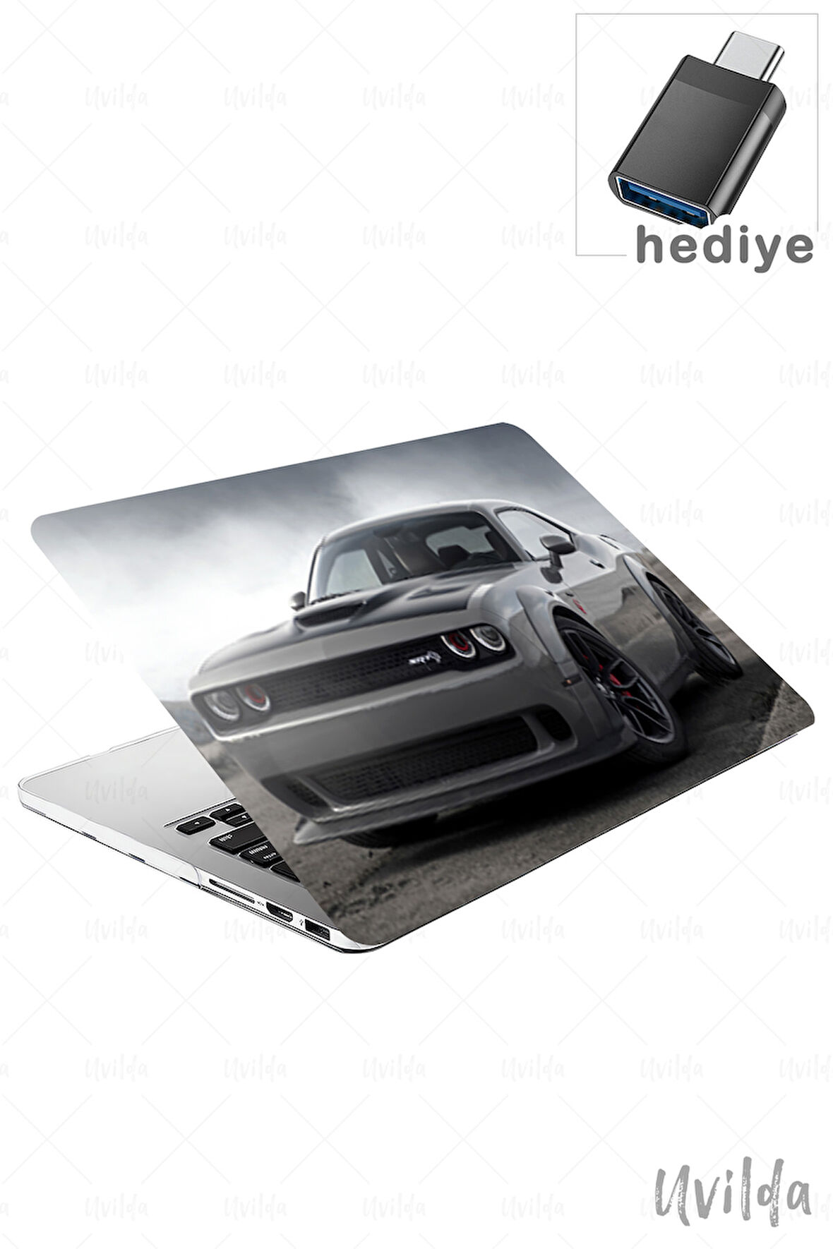 MacBook Pro 16 A2485 uyumlu Otomo-8 Msoft Önleyici Gri Challenger