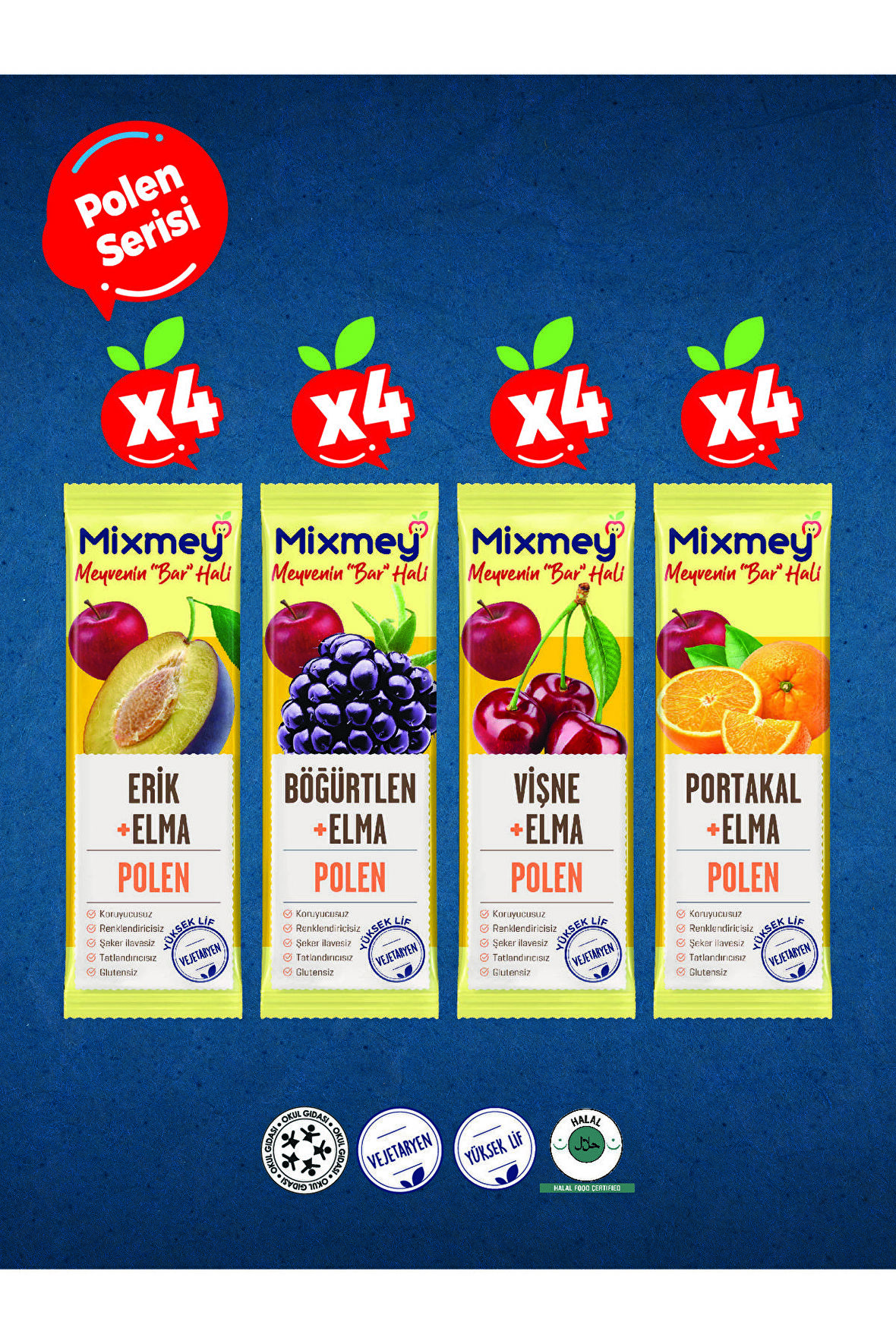 MİXMEY POLEN SERİSİ 25GR(16ADET)