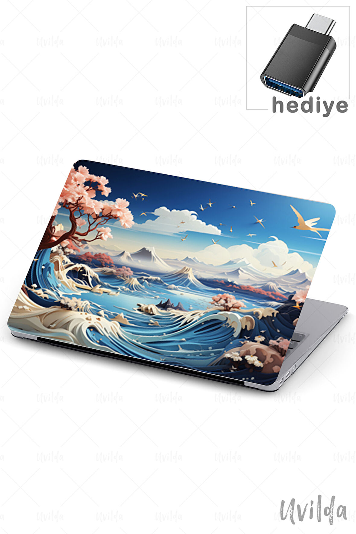 MacBook Air 13.3 A2337 A2179 A1932 uyumlu Derin 15 Laptop Msoft Doğa ve Düzen