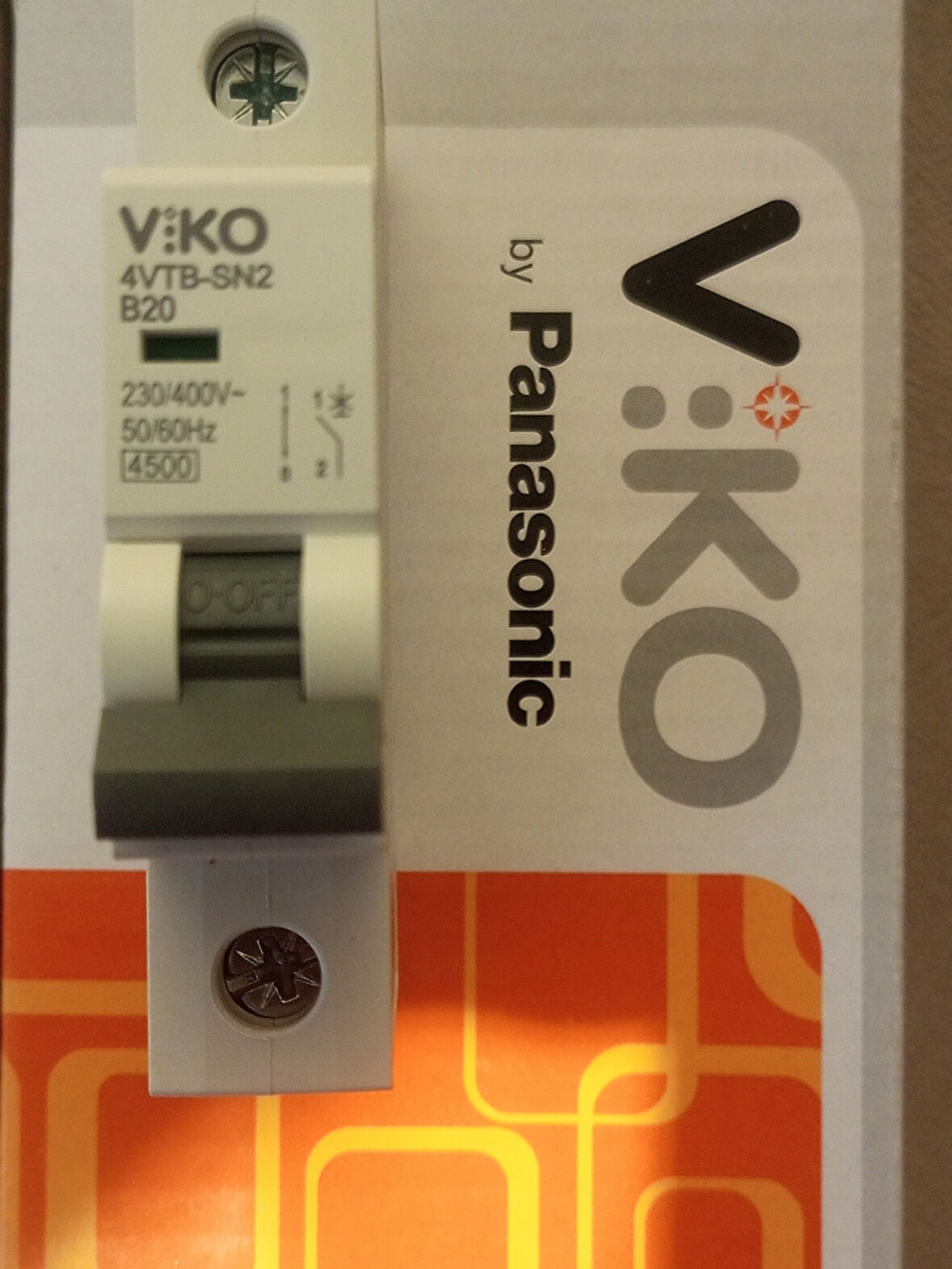 viko   20   amper B tipi Otomatik Sigorta