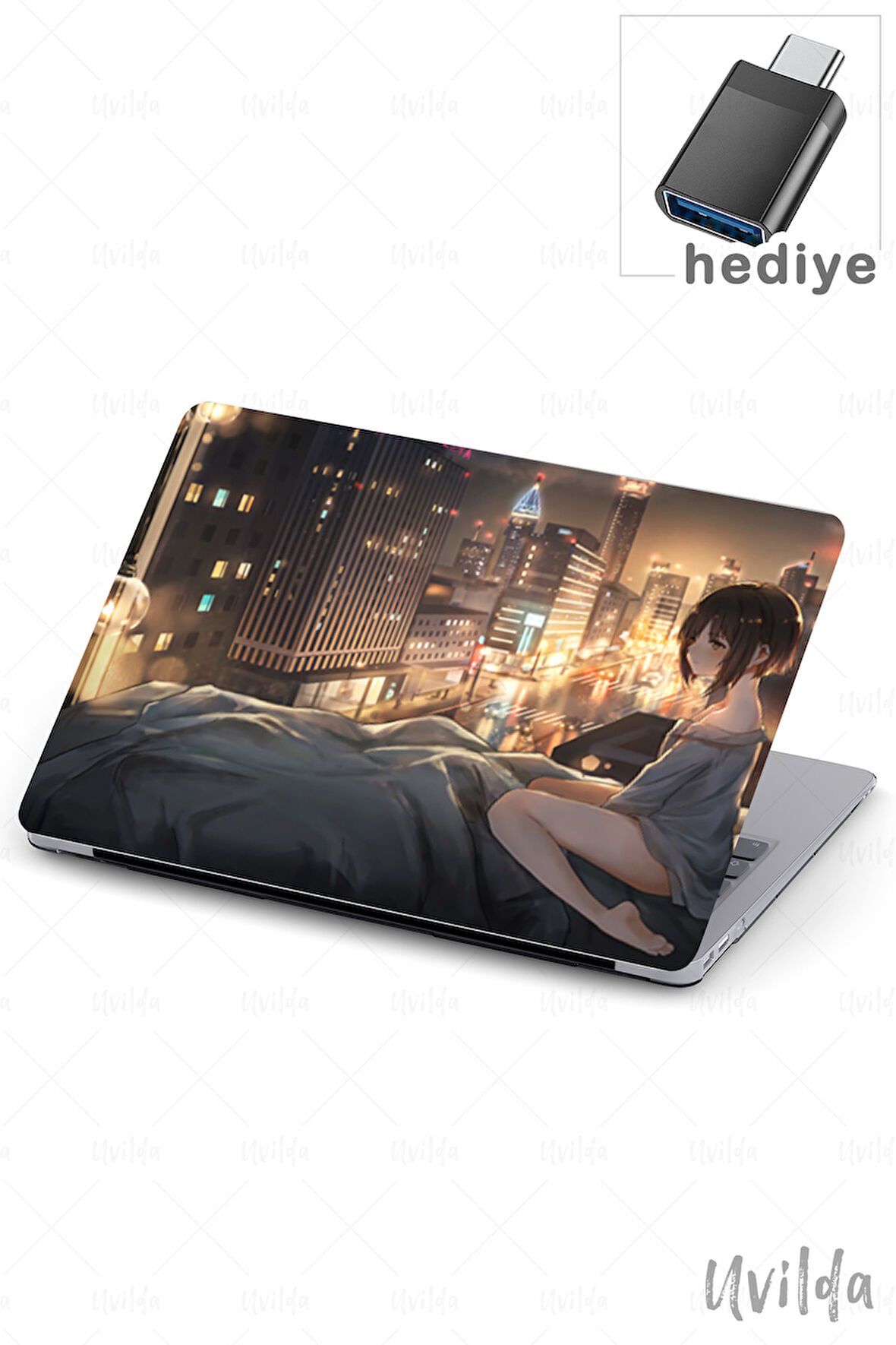 MacBook Air 13.3 A2337 A2179 A1932 uyumlu Japon-3 Msoft Kılıfı Anime Kız