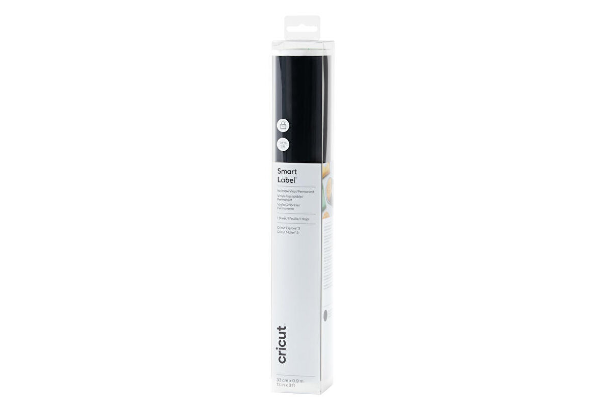 CRICUT 2009446 SMART VİNİL KALICI YAZILABİLİR SİYAH 33CMX29M