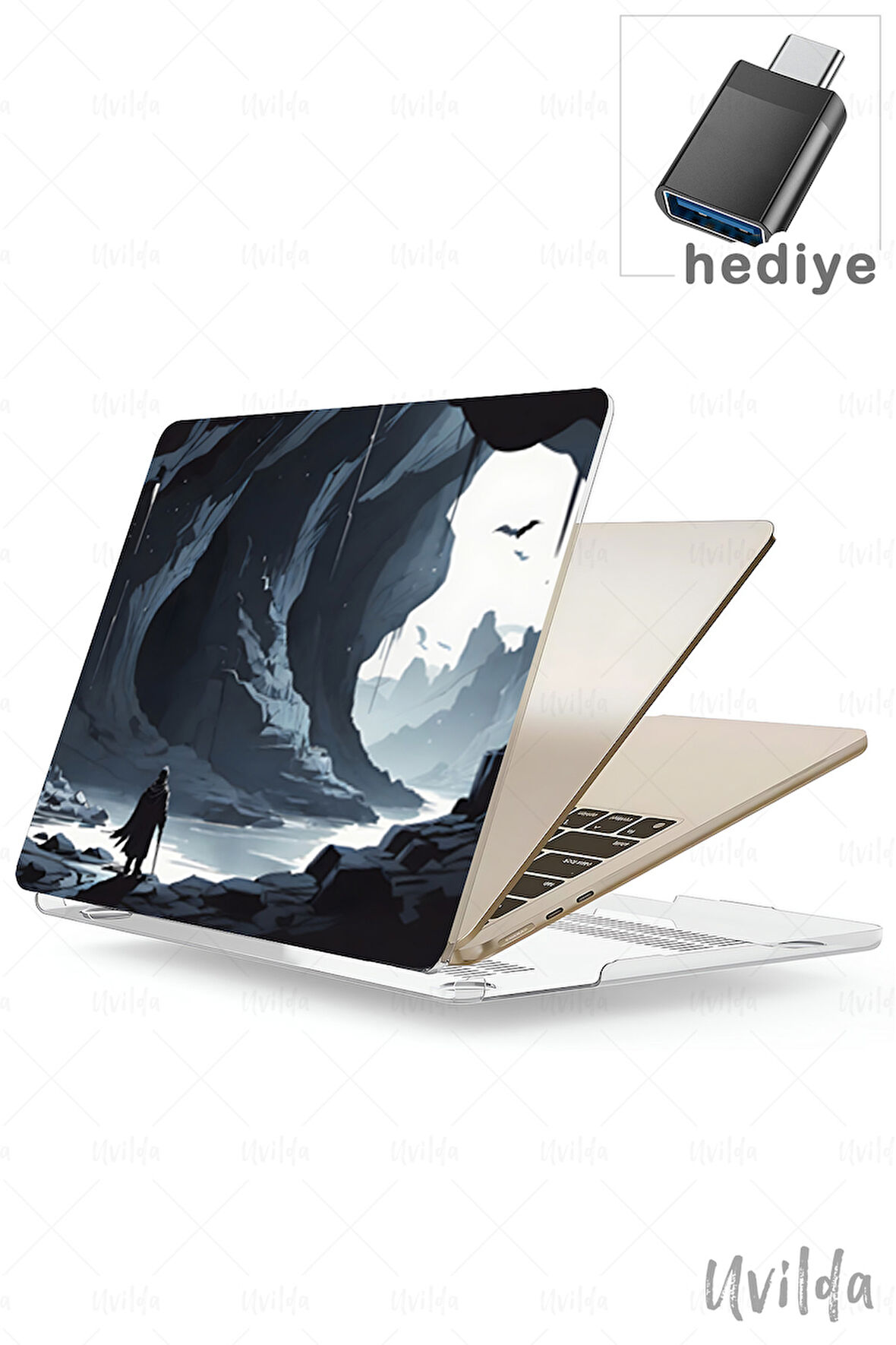 MacBook Pro 13 A2338 A2289 A2251 A2159 A1989 A1708 A1706 uyumlu Nefes-17 Baskılı Msoft Araştırmacı