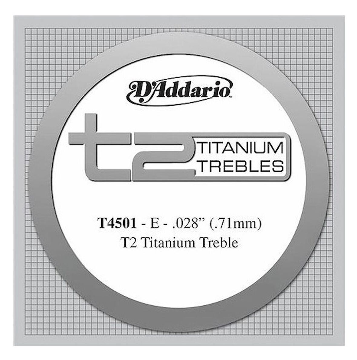 DADDARİO T4501 TİTANİUM NORMAL - Mİ TEK TEL KLASİK GİTAR TEK TEL