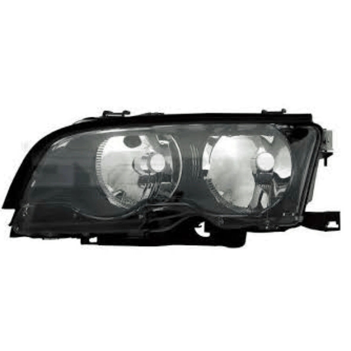 BMW Komple Far E46 Sol; Siyah -Coupe- 2002-03