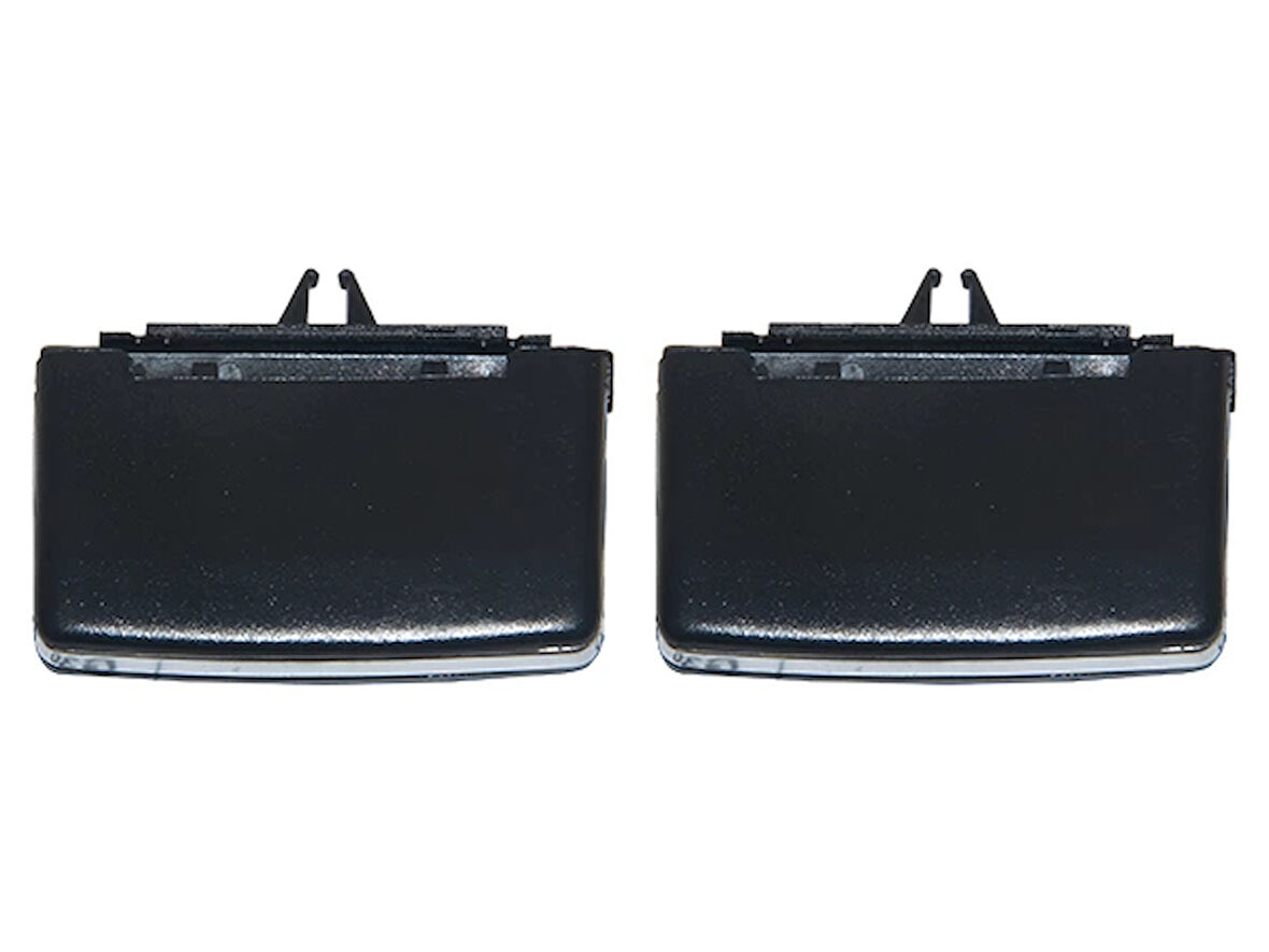 Klima/Kalorifer Izgara Kulpu W204 Set:2ad Ön Siyah