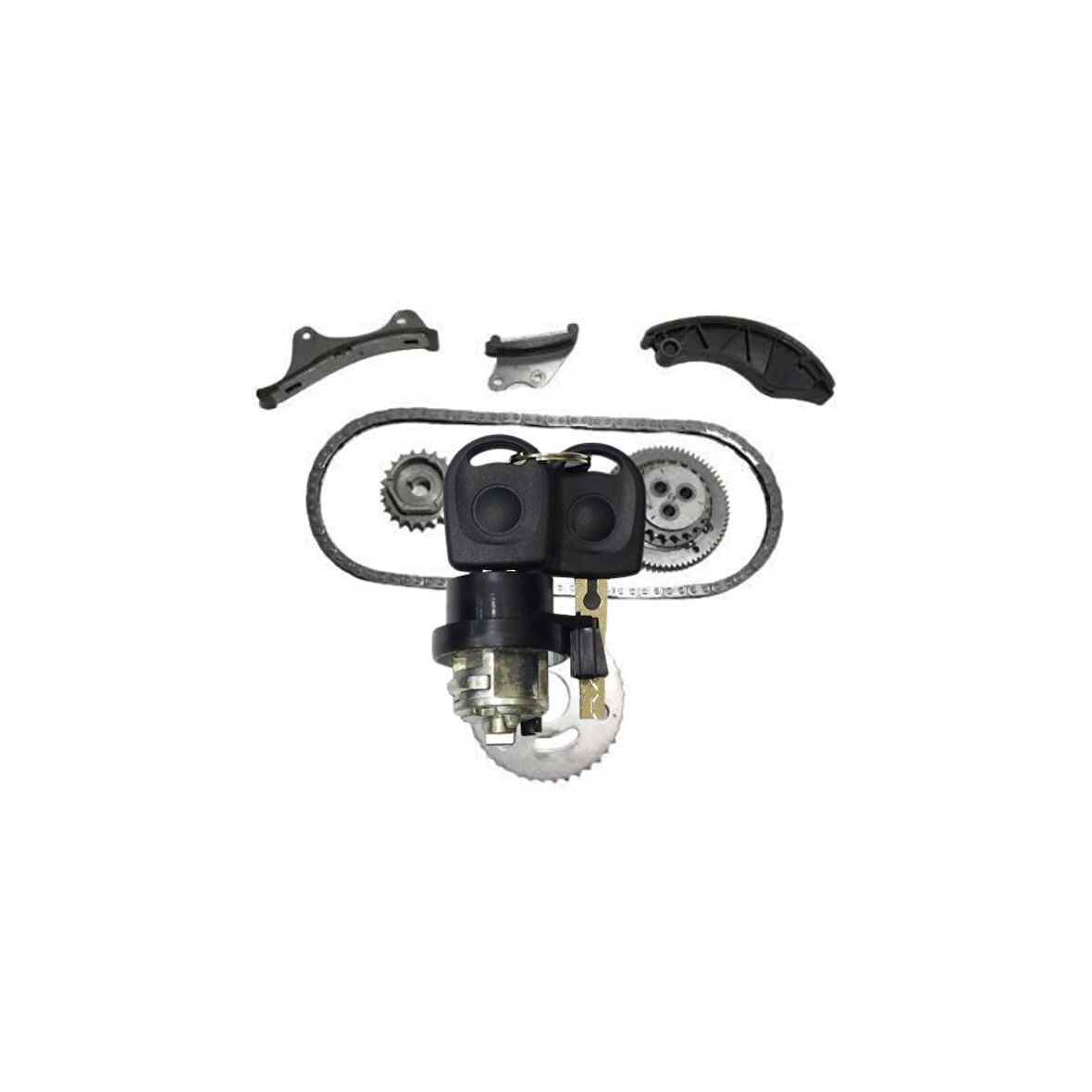 Volkswagen Golf Passat B2 1.6 81-92 Arası Uyumlu - 102926-TOPRAN - Kontak Anahtarı