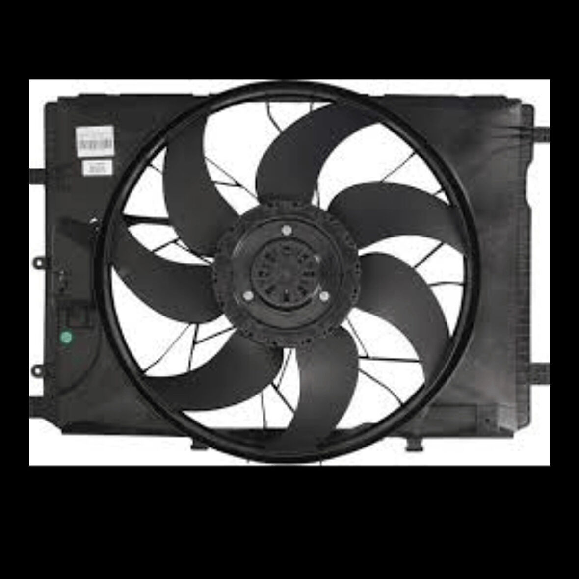 Mercedes-Benz E (W212) C Uyumlu Fan Motoru Davlı (480mm-4fıs-600w-7kanat) 3114482 00 WISCO