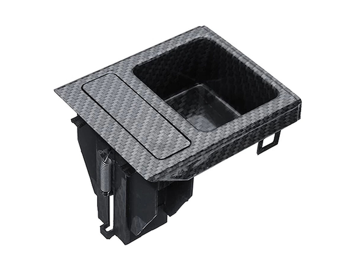 Madeni Para Kutusu E46 Orta Konsolda Karbon