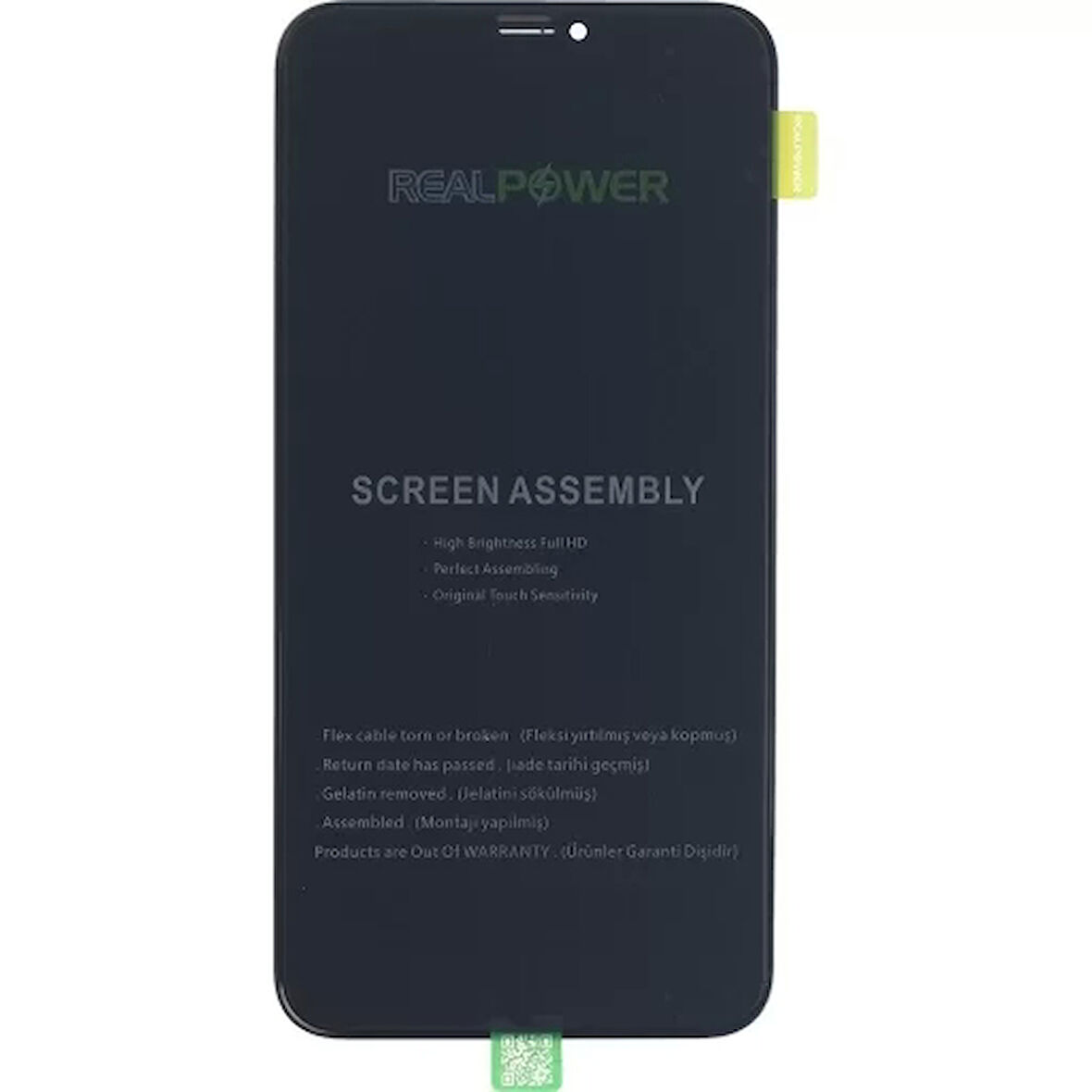 Realpower Apple Uyumlu iPhone Xs Max Lcd Ekran Dokunmatik Realled