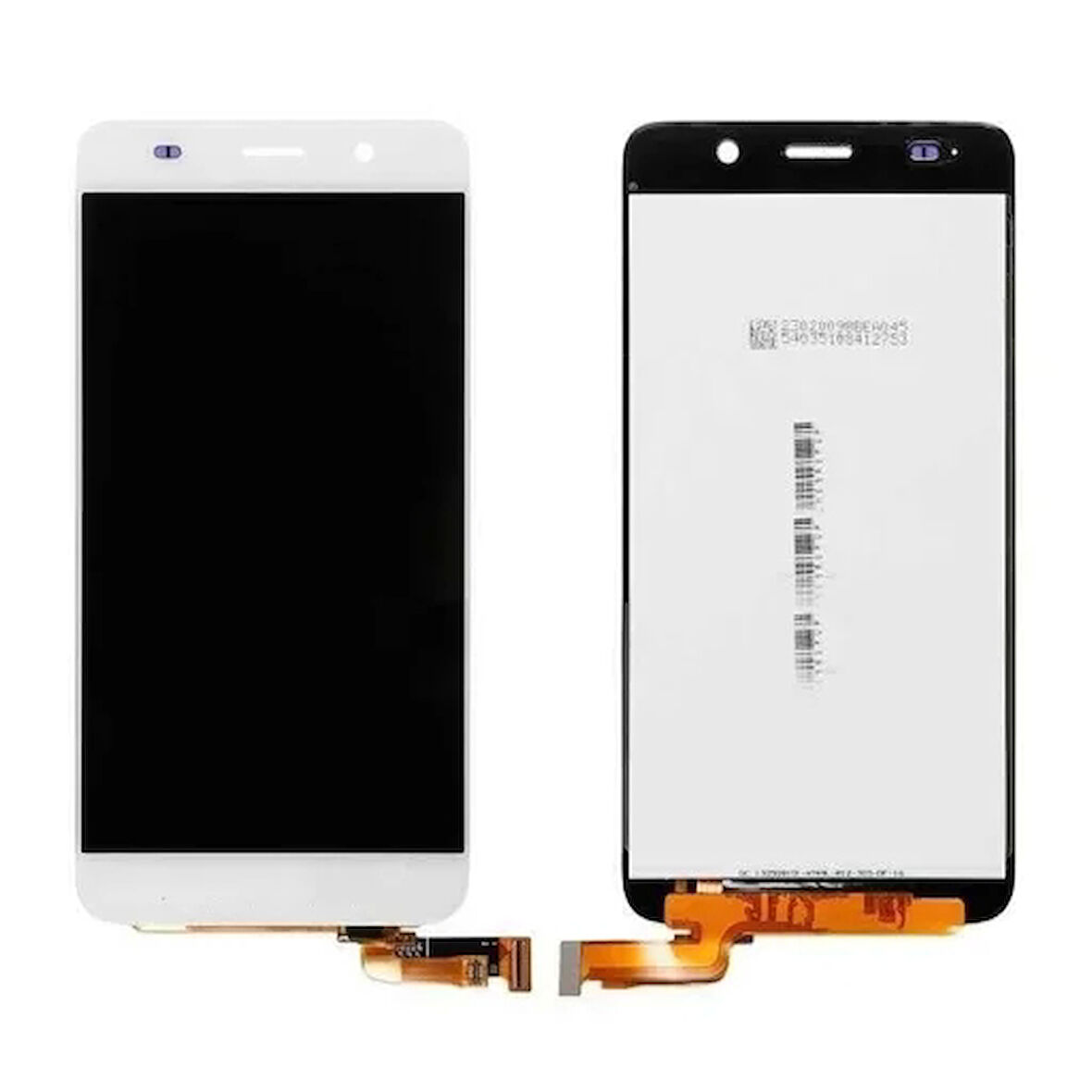 Huawei Uyumlu Y6 Lcd Ekran Beyaz Çıtasız