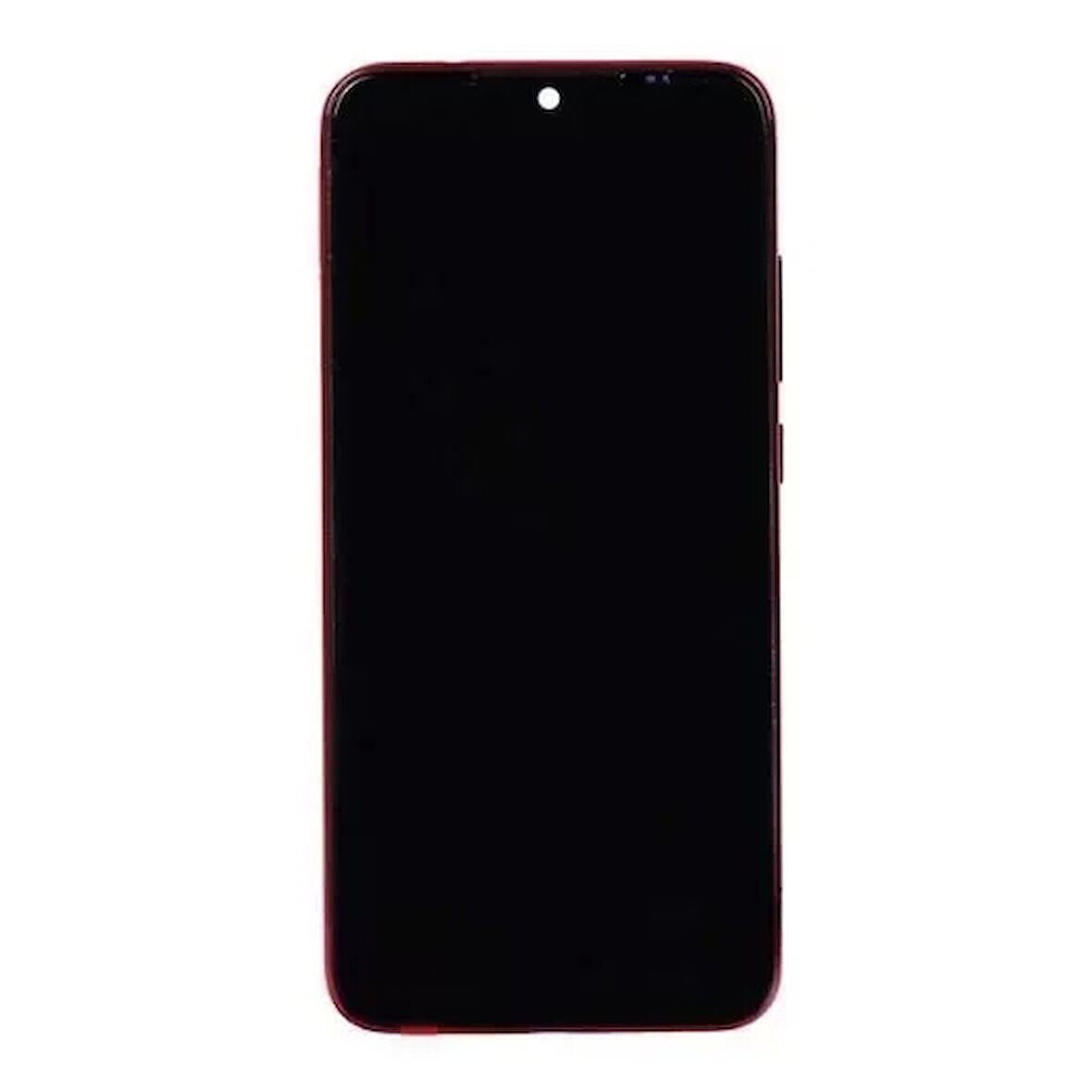 Xiaomi Uyumlu Redmi Note 7 Pro Lcd Ekran Kırmızı Çıtalı