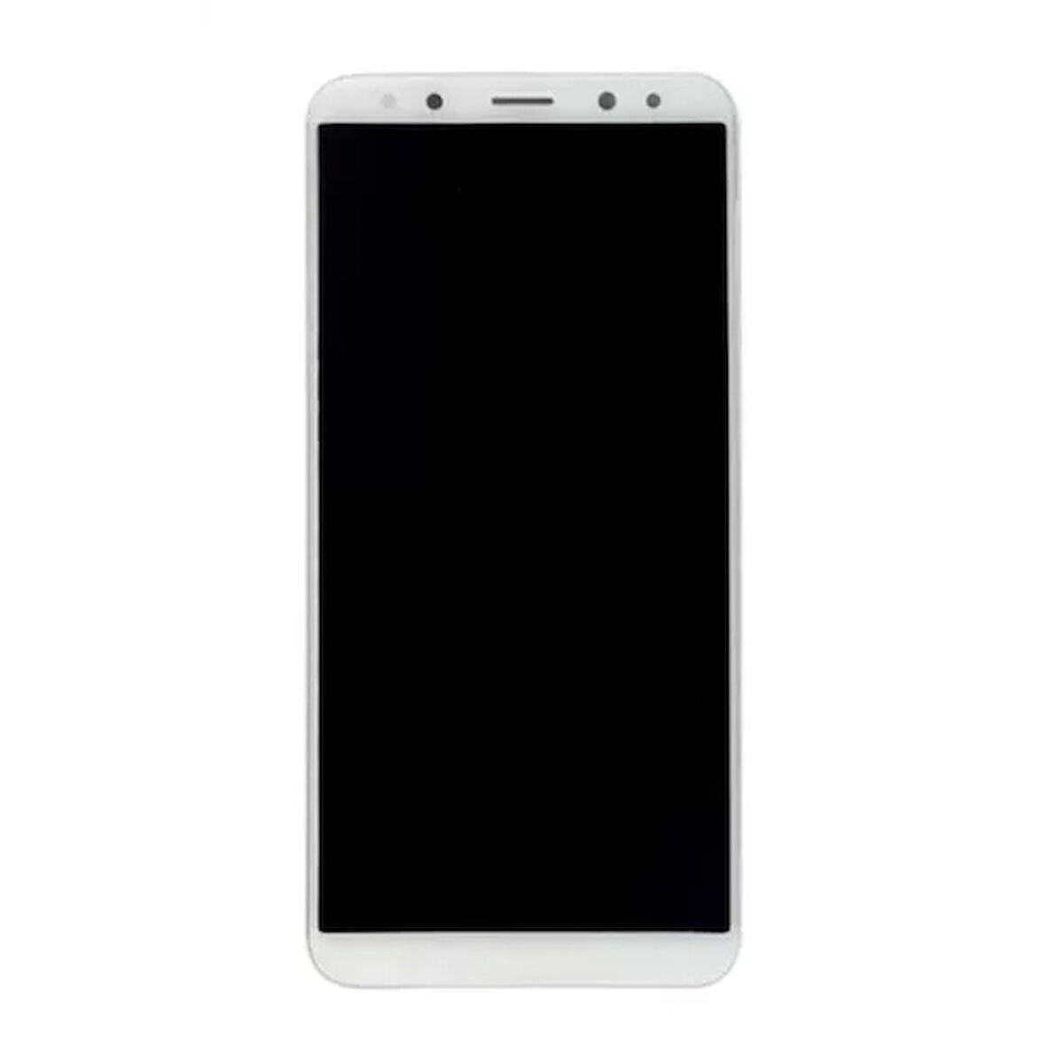 Huawei Uyumlu Mate 10 Lite Lcd Ekran Beyaz Çıtalı