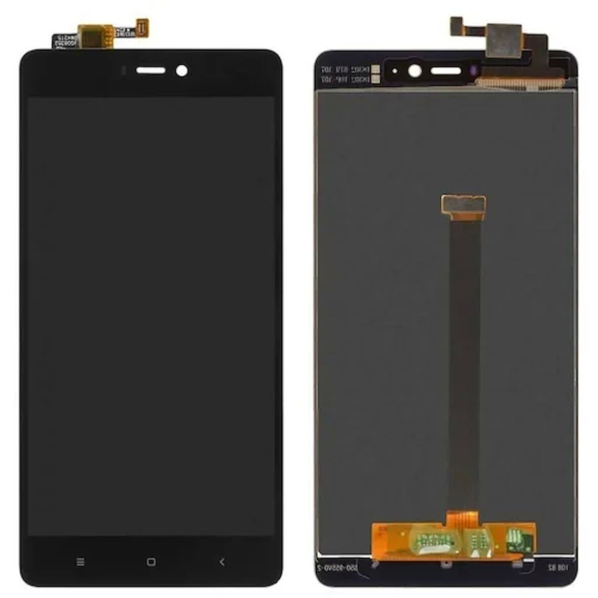 Xiaomi Uyumlu Mi 4s Lcd Ekran Siyah Çıtasız
