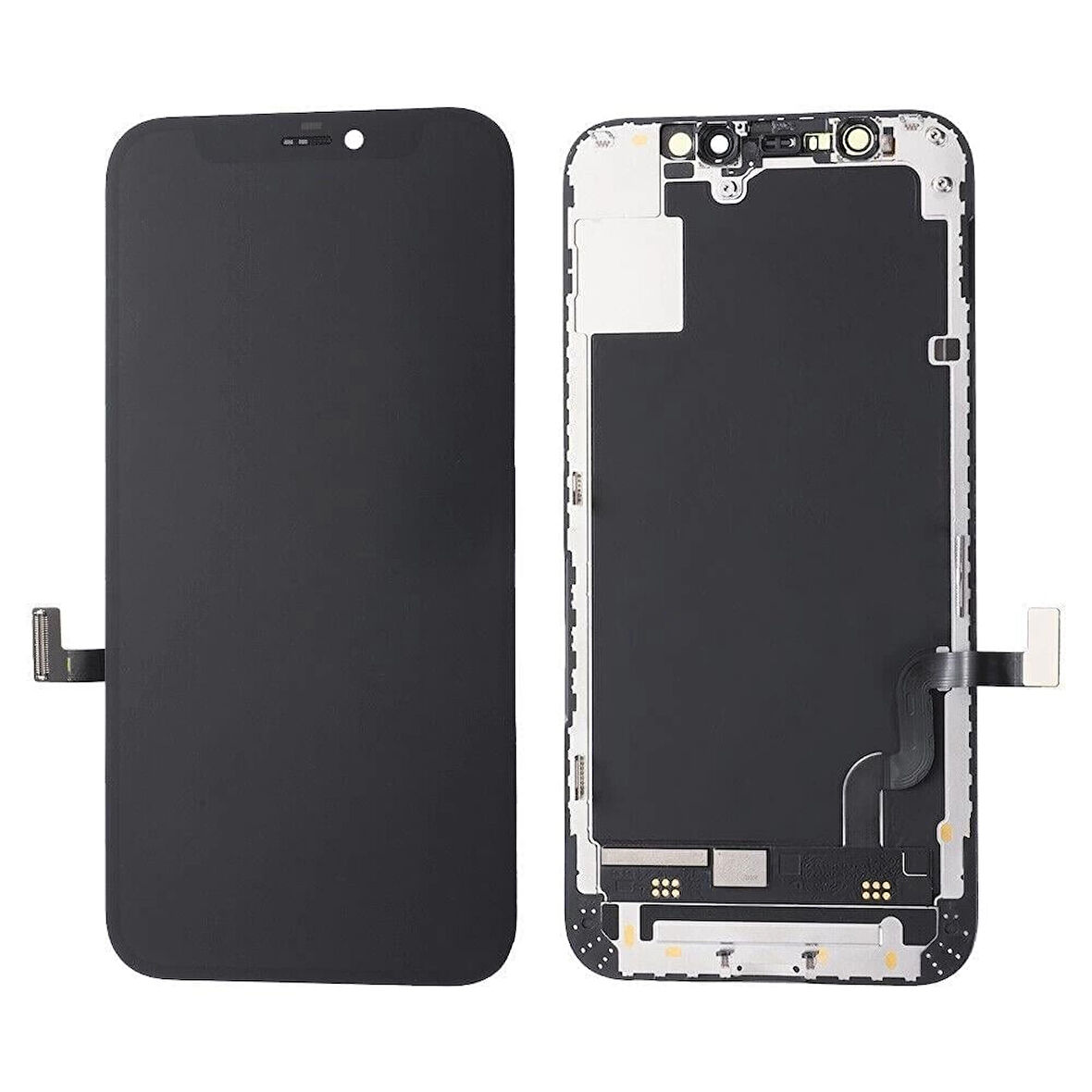Apple Uyumlu iPhone 12 Mini Lcd Ekran Dokunmatik Siyah Gx (Ltps)