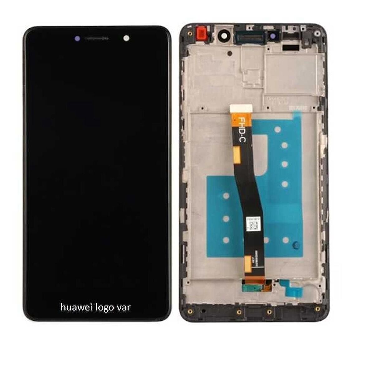 Huawei Gr5 2017 Lcd Ekran Dokunmatik Çıtalı Siyah