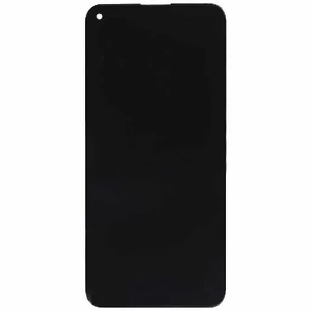 Huawei Uyumlu P40 Lite E Lcd Ekran Siyah Çıtasız