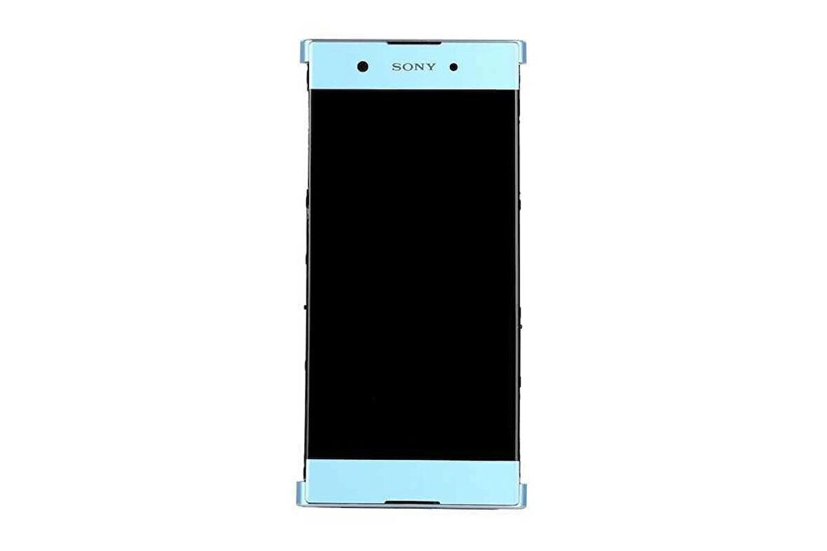 Sony Xperia XA1 Plus Lcd Ekran Dokunmatik Çıtalı Mavi