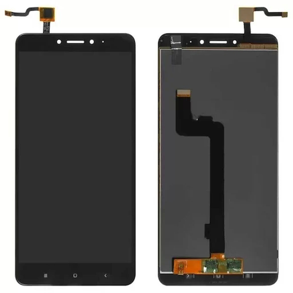 Xiaomi Uyumlu Mi Max 2 Lcd Ekran Siyah Çıtasız