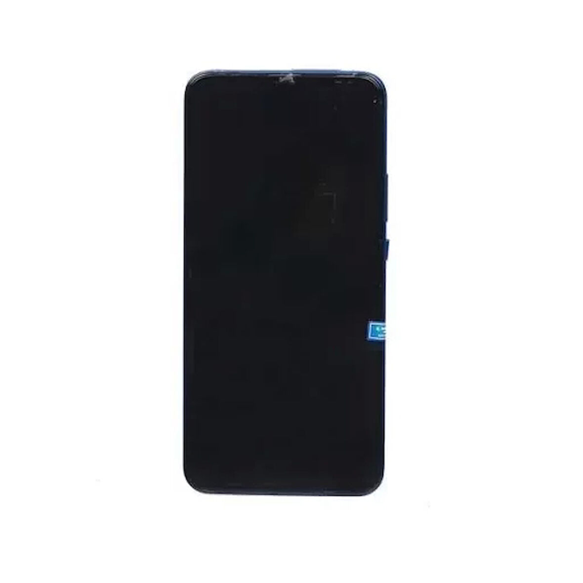 Huawei Uyumlu Y9 Prime 2019 Lcd Ekran Mavi Çıtalı