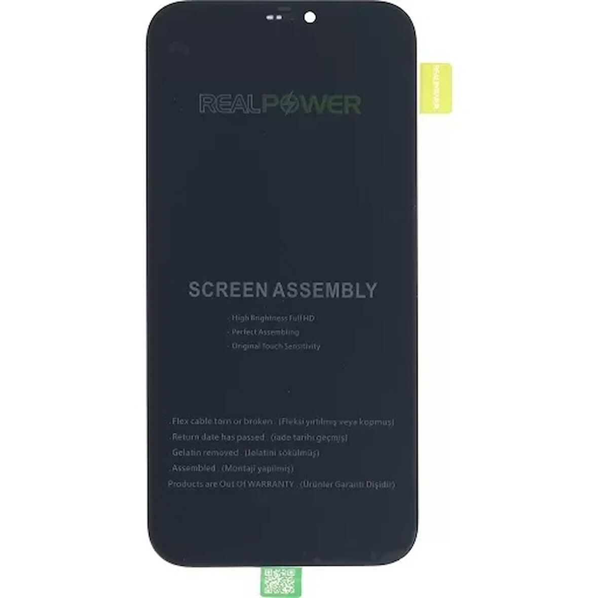 Realpower Apple Uyumlu iPhone 12 Lcd Ekran Dokunmatik Realled