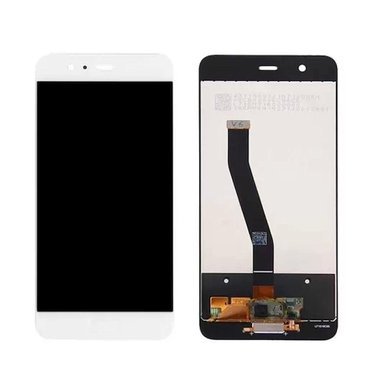 Huawei Uyumlu P10 Lcd Ekran Beyaz Çıtasız