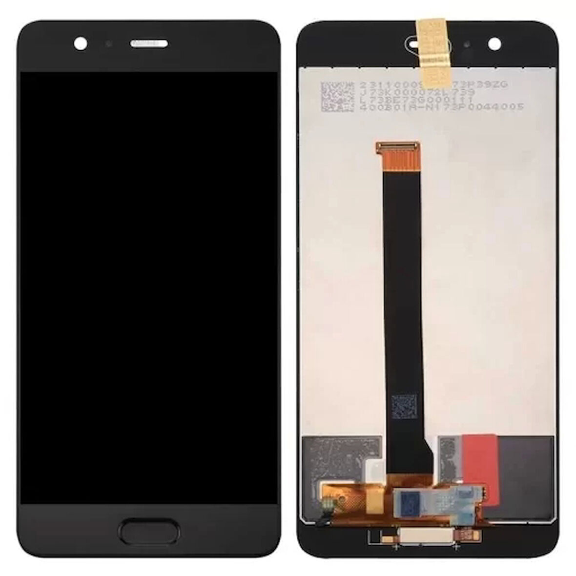 Huawei Uyumlu P10 Plus Lcd Ekran Siyah Çıtasız