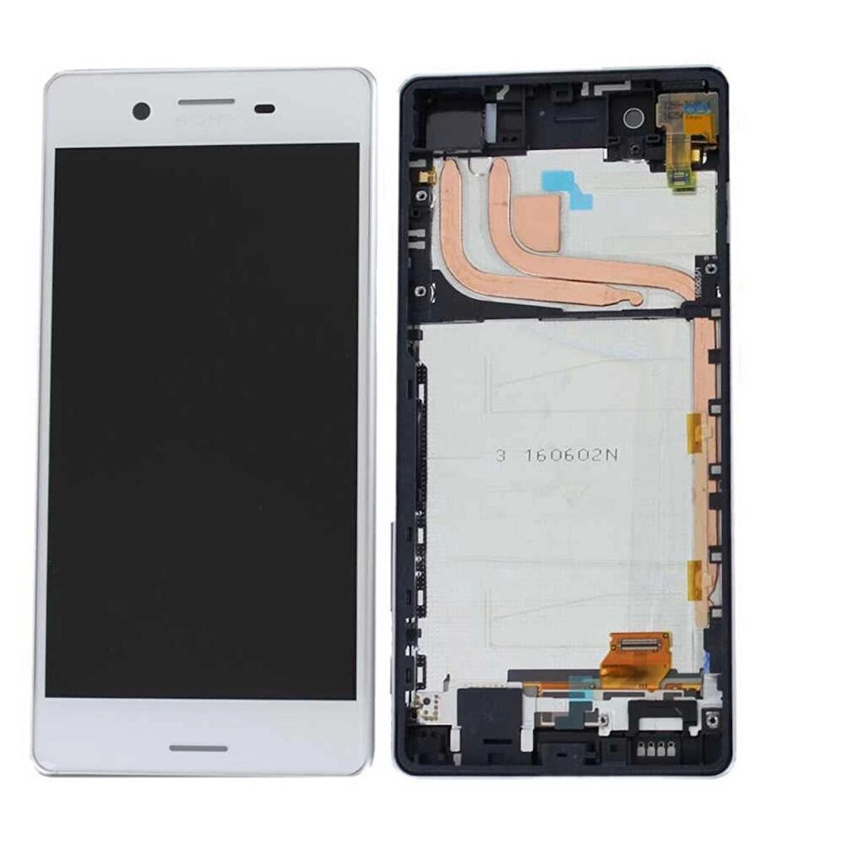 Sony Xperia X Lcd Ekran Dokunmatik Çıtalı Beyaz