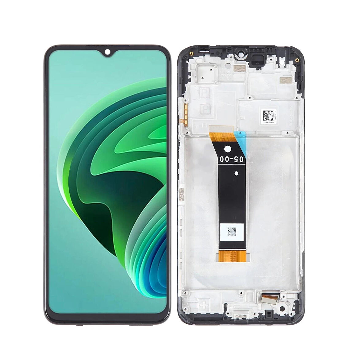 Xiaomi Uyumlu Redmi Note 11E Lcd Ekran Dokunmatik Siyah Çıtalı Servis