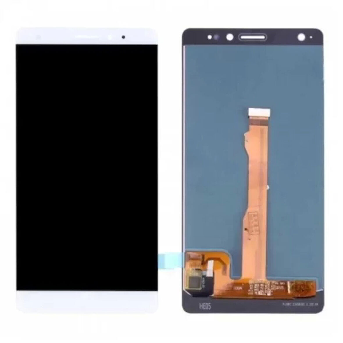 Huawei Uyumlu Mate S Lcd Ekran Beyaz Çıtasız
