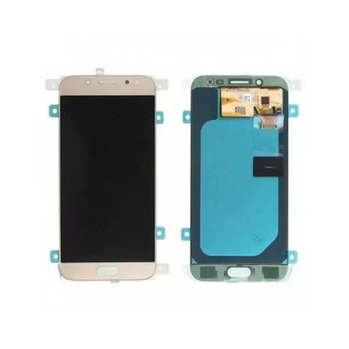 Samsung Uyumlu Galaxy J7 Pro 2017 J730 Lcd Ekran Gold Oled