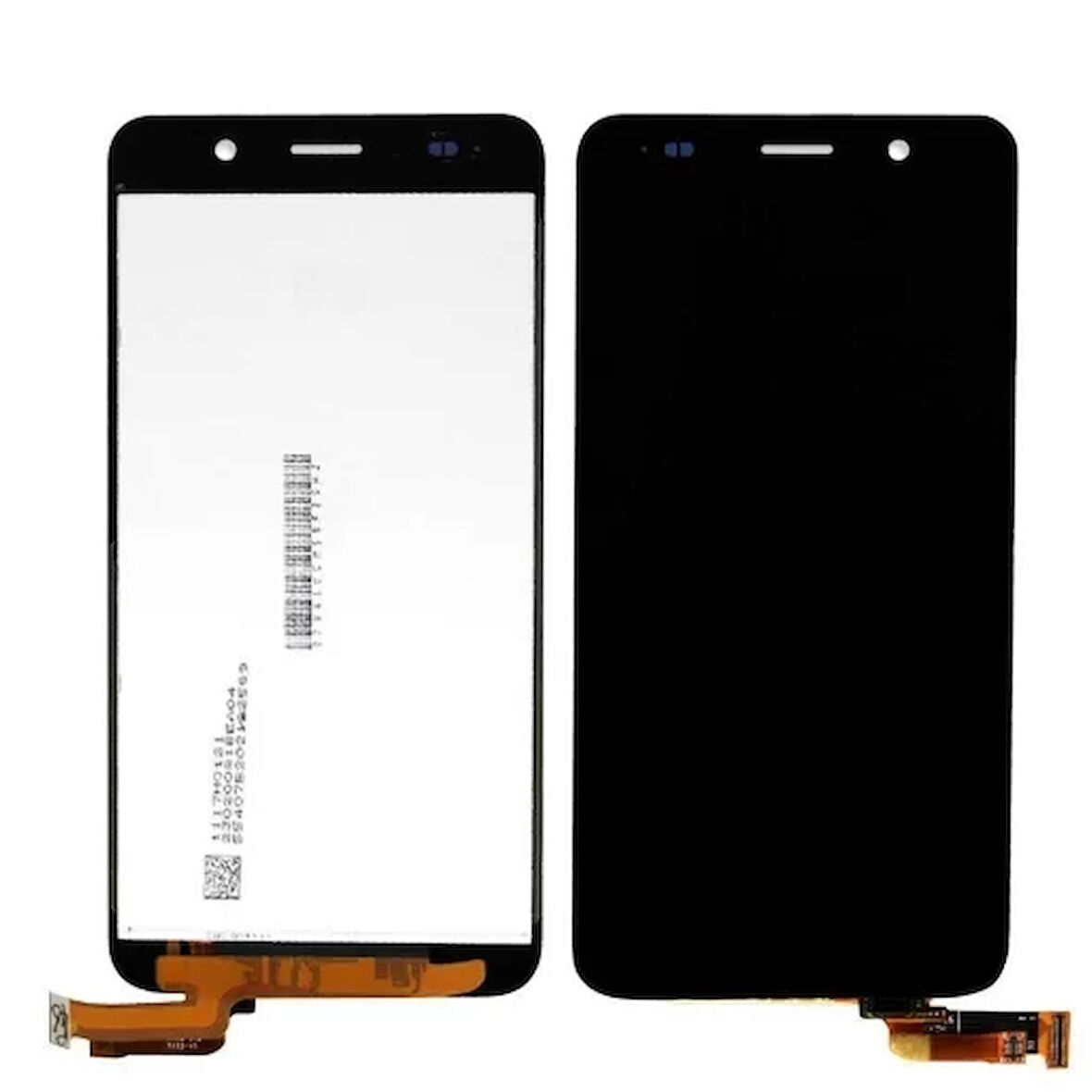 Huawei Uyumlu Y6 Lcd Ekran Siyah Çıtasız