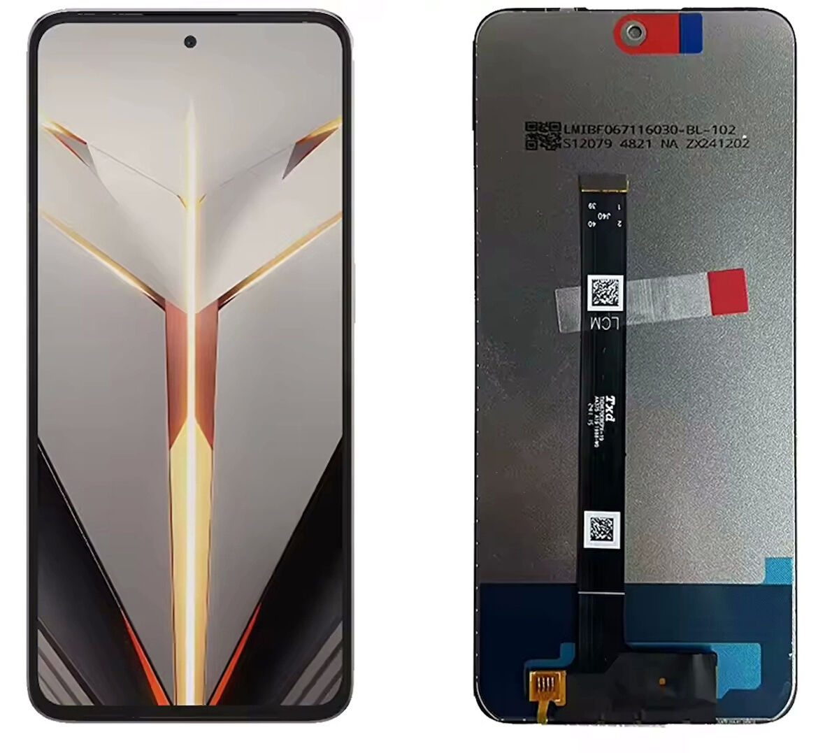 ZTE Uyumlu Nubia Neo 2 Lcd Ekran Dokunmatik Siyah Çıtasız Servis