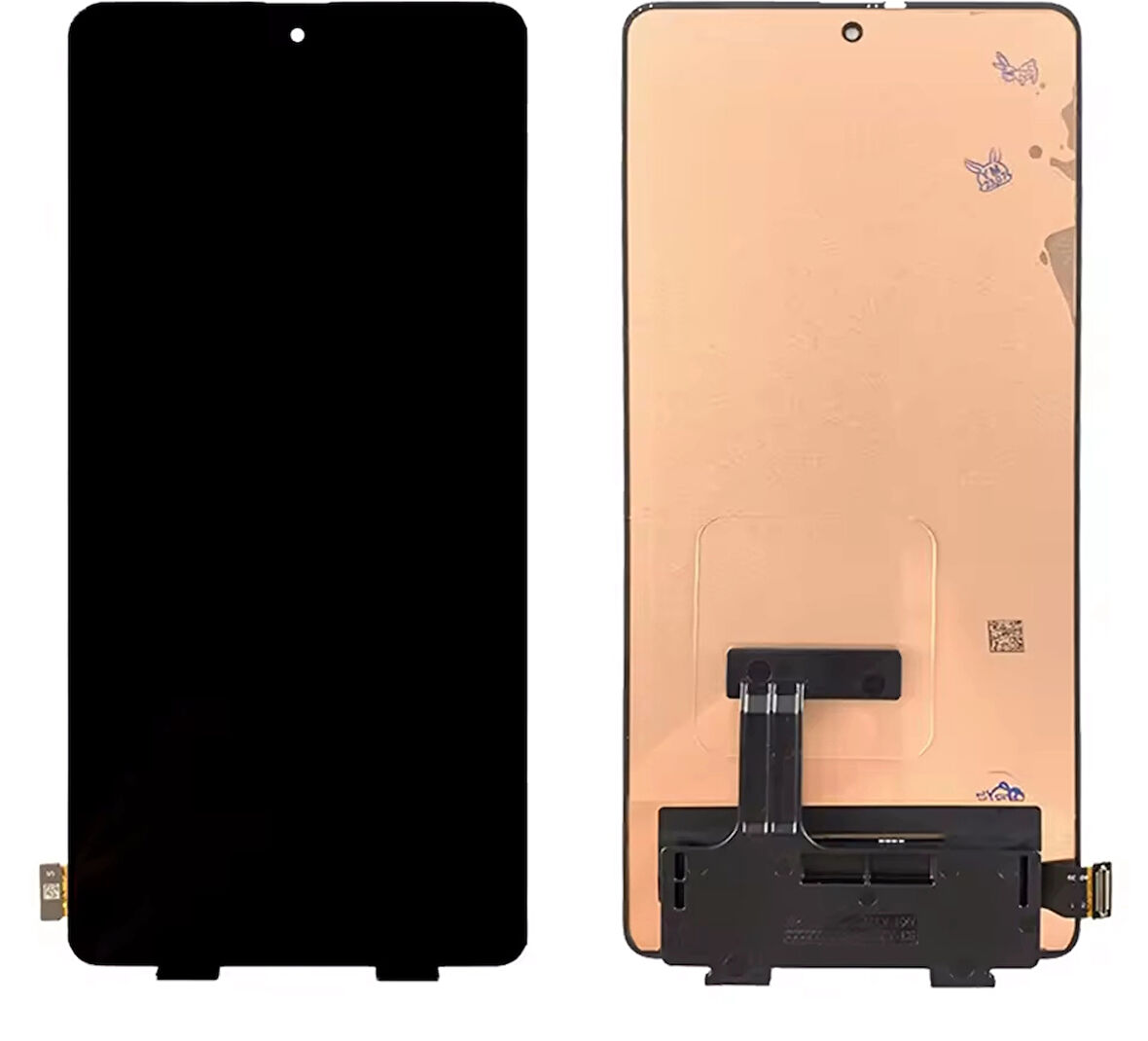 Xiaomi Uyumlu Redmi K50 Gaming Lcd Ekran Dokunmatik Siyah Çıtasız Servis